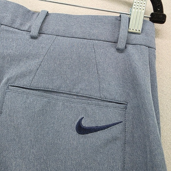 Nike Dri-FIT Performance Golf Shorts Flex Hybrid Flat Front Active Short Mens 30 - Picture 4 of 13